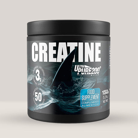 Recipient "pocket" de One Raw Creatine de la Zoomad Labs, supliment cu creatină pură de calitate superioară, în format portabil, 150g.