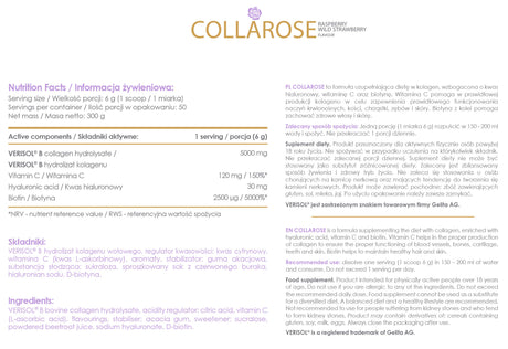 Colagen Collarose 300g - Fitness Librery - Magazin Online