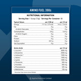 Tabelul valorilor nutritional Amino Fuel 390g.